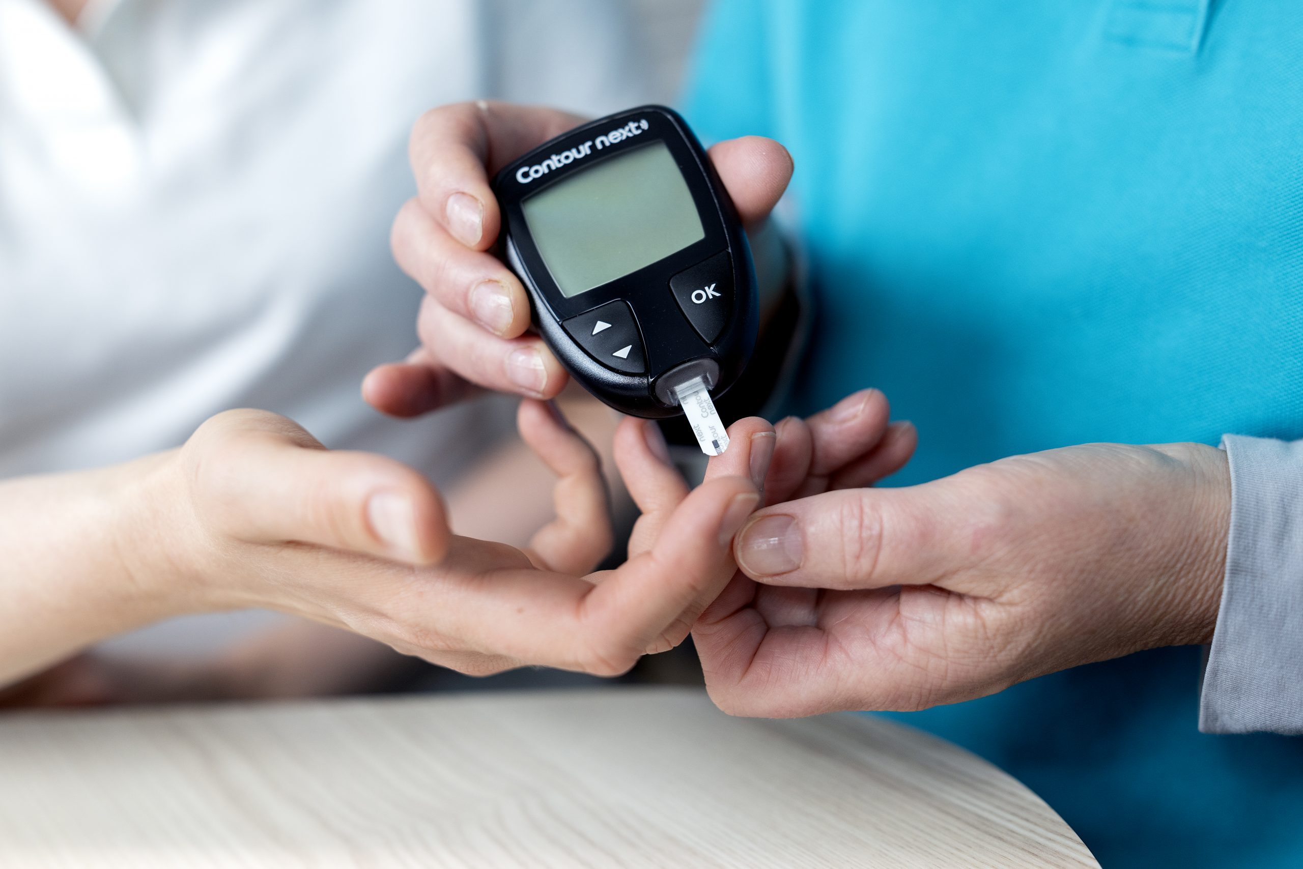 Symbolbild Diabetologie: Zuckermessung